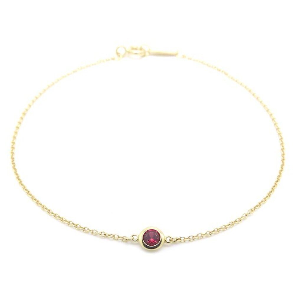 TIFFANY&Co. Tiffany Color by the Yard Bracelet 18K Yellow Gold Women's 626328...
